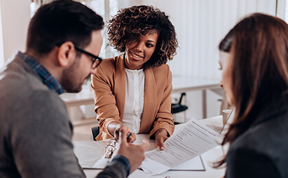 female finance manager small