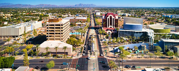 Medium Mesa Arizona Skyline