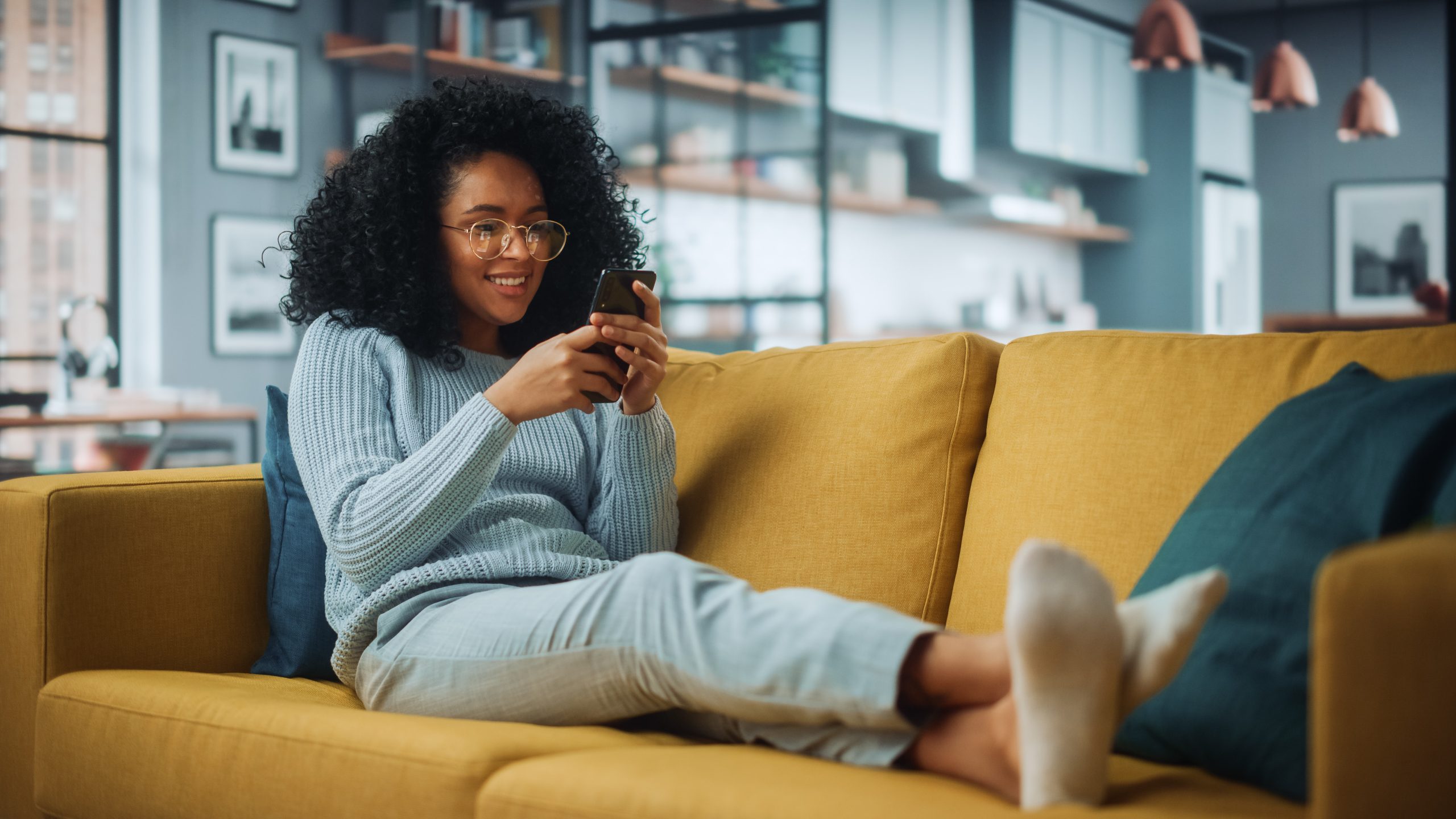 Rent To Own H Woman Shopping Online