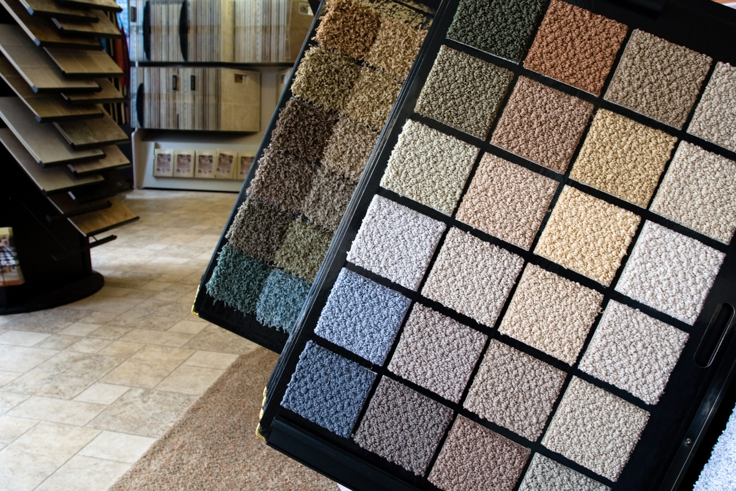 Carpet Samples Colorful Store Hero