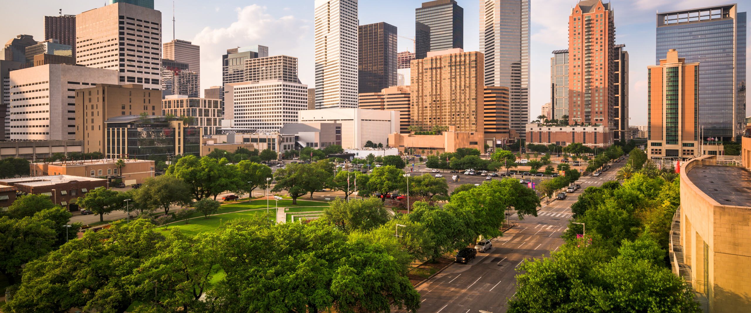 Hero Houston City Skyline Daytime