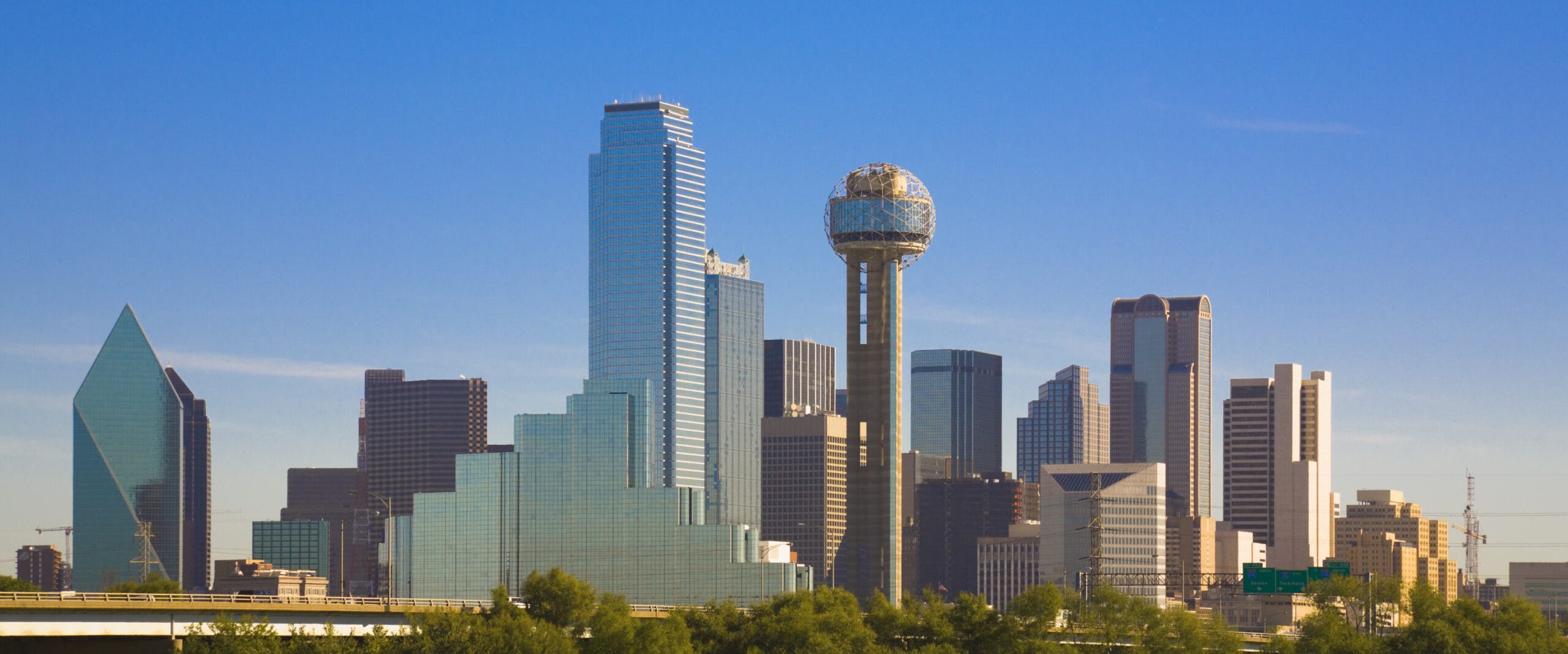 Hero Dallas City Skyline Day