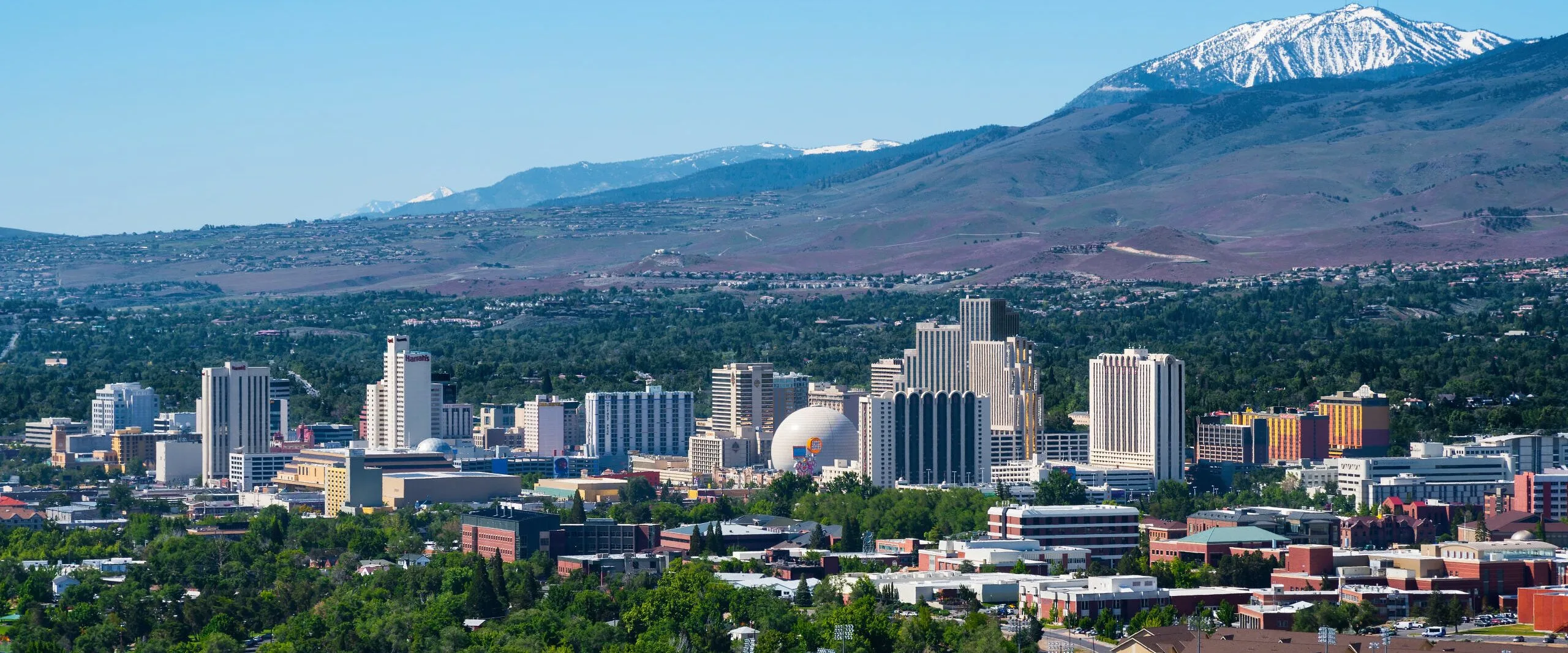 Nevada Skyline Daytime Hero